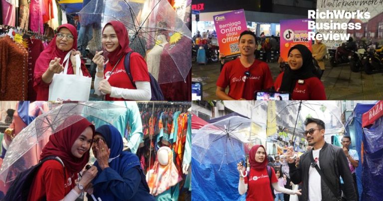 RichWorks turun padang santuni peniaga di Jalan TAR